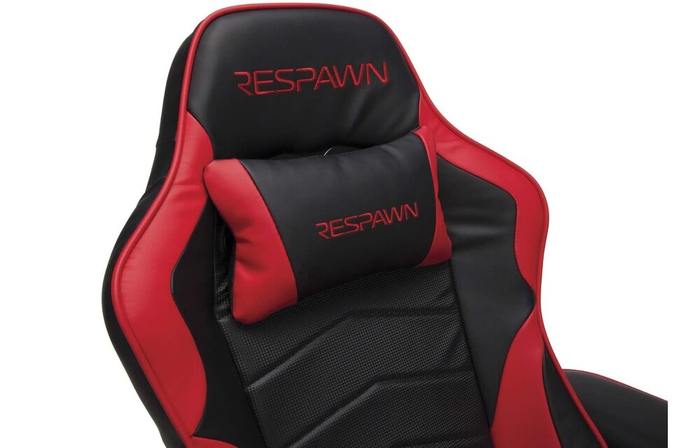 (New) Respawn 900 Racing Style Gaming Recliner, Reclining Gaming Chair, in Red (RSP-900-RED)