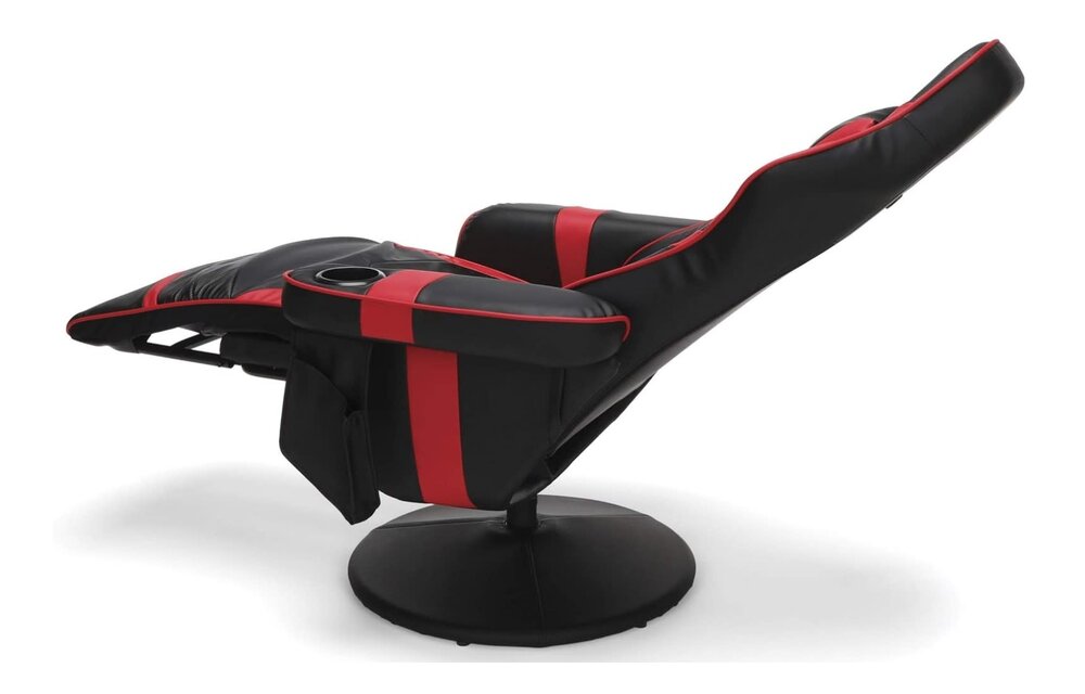 (New) Respawn 900 Racing Style Gaming Recliner, Reclining Gaming Chair, in Red (RSP-900-RED)