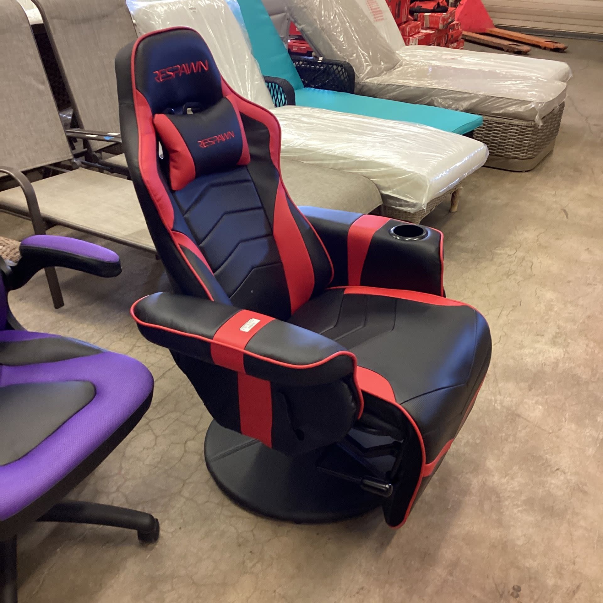 (New) Respawn 900 Racing Style Gaming Recliner, Reclining Gaming Chair
