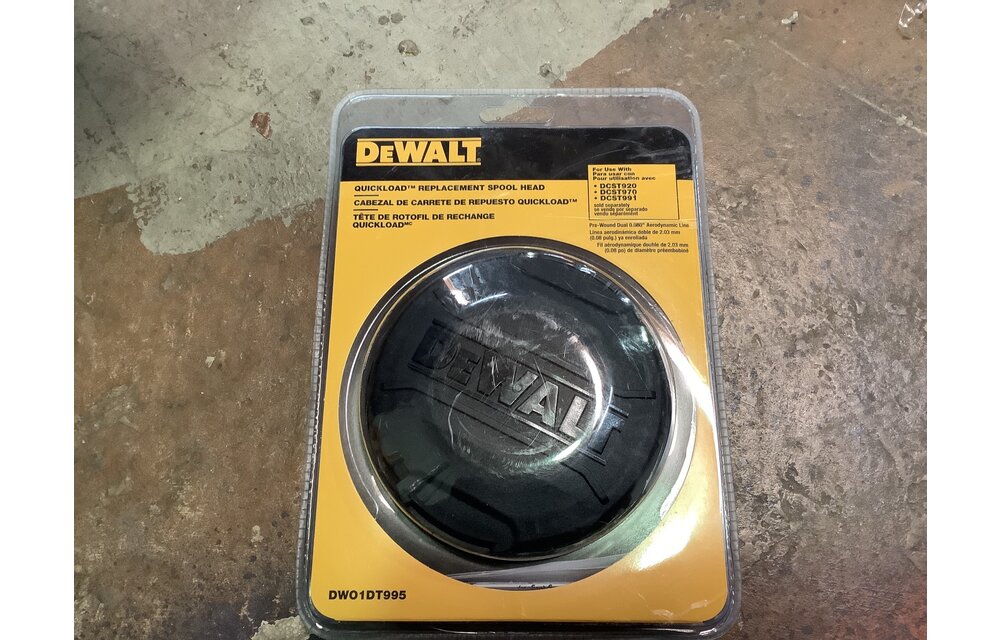 Dewalt QuickLoad String Trimmer Bump Feed Replacement Head (New)