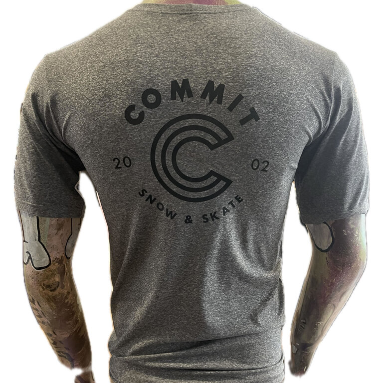 Commit Commit - Tech T-Shirt Disco Logo