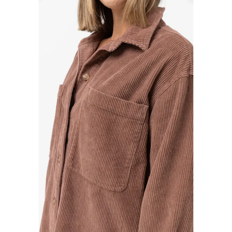 Rhythm Rhythm - Corduroy Oversized Shacket