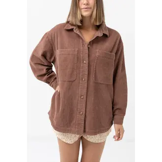Rhythm Rhythm - Corduroy Oversized Shacket