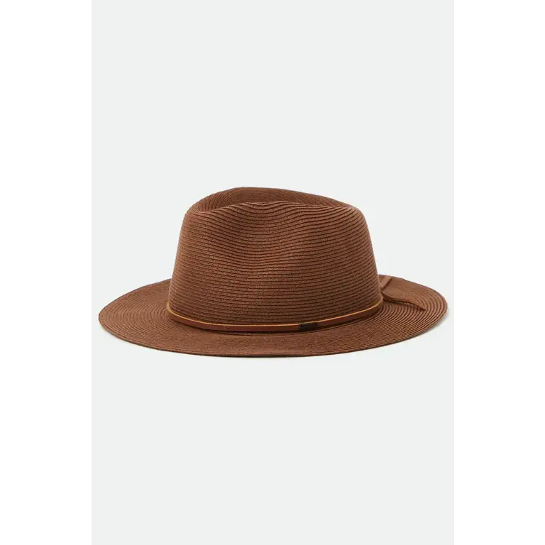 Brixton Brixton - Straw Wesley Packable Fedora 22