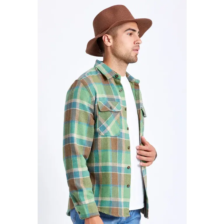 Brixton Brixton - Straw Wesley Packable Fedora 22