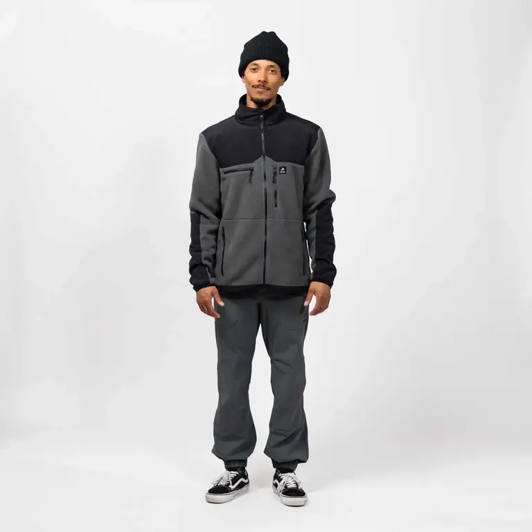 Jones Jones - Base Camp Recycled Fleece Jacket Dawn Blue Men's