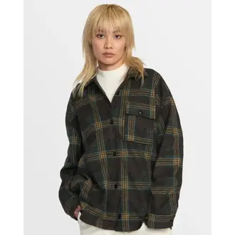 RVCA RVCA - Polar Birdie Shacket Interlock Women's