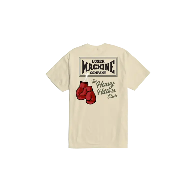 Loser Machine Loser Machine - In The Ring Tee Cream