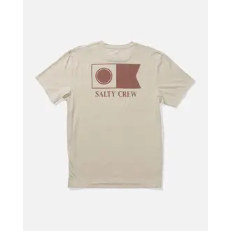 Salty Crew Salty Crew - Flagship SS Tee Bone