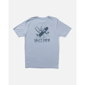 Salty Crew Salty Crew - Pocket Knife Vintage SS Blue Fog