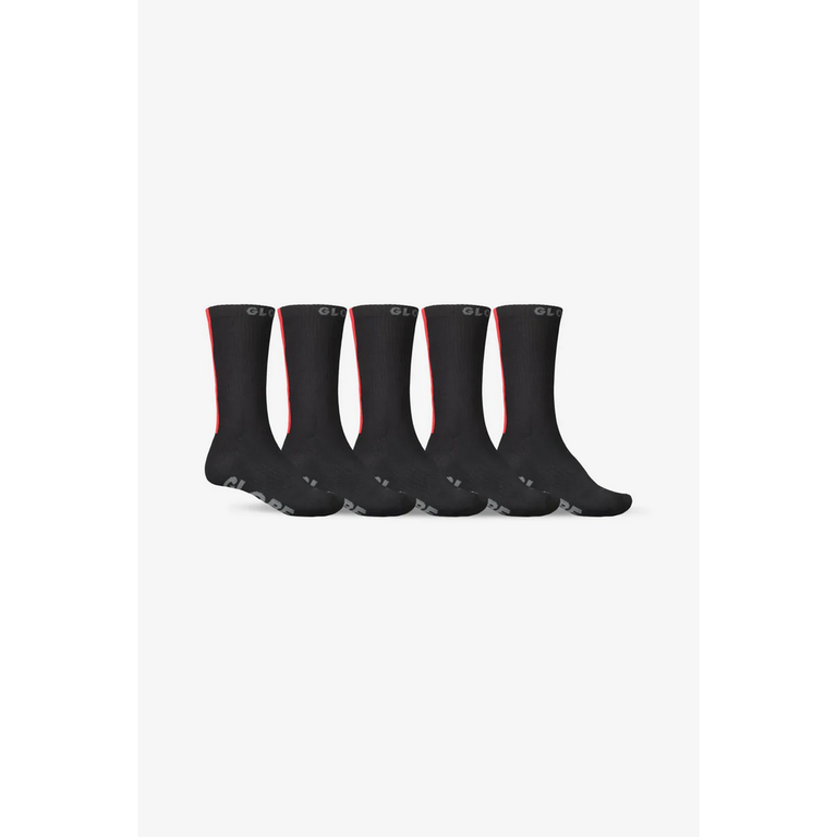 Globe Globe - Stripe Hi Crew Socks 5 Pack