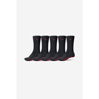 Globe Globe - OG Logo Hi Crew Socks 5 Pack