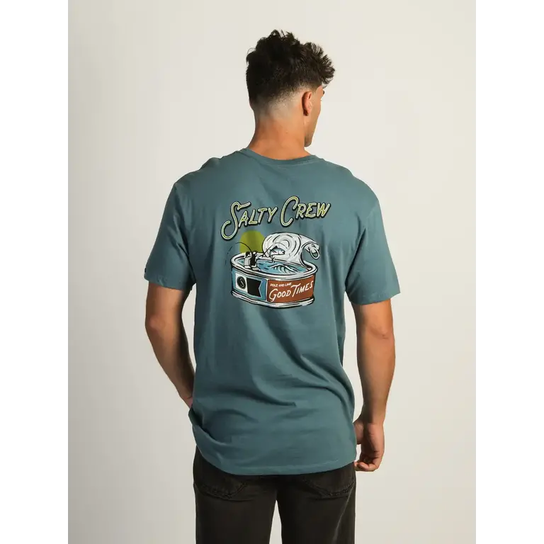 Salty Crew Salty Crew - Tuna Can SS Tee Slate