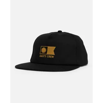 Salty Crew Salty Crew - Flagship Snapback Black