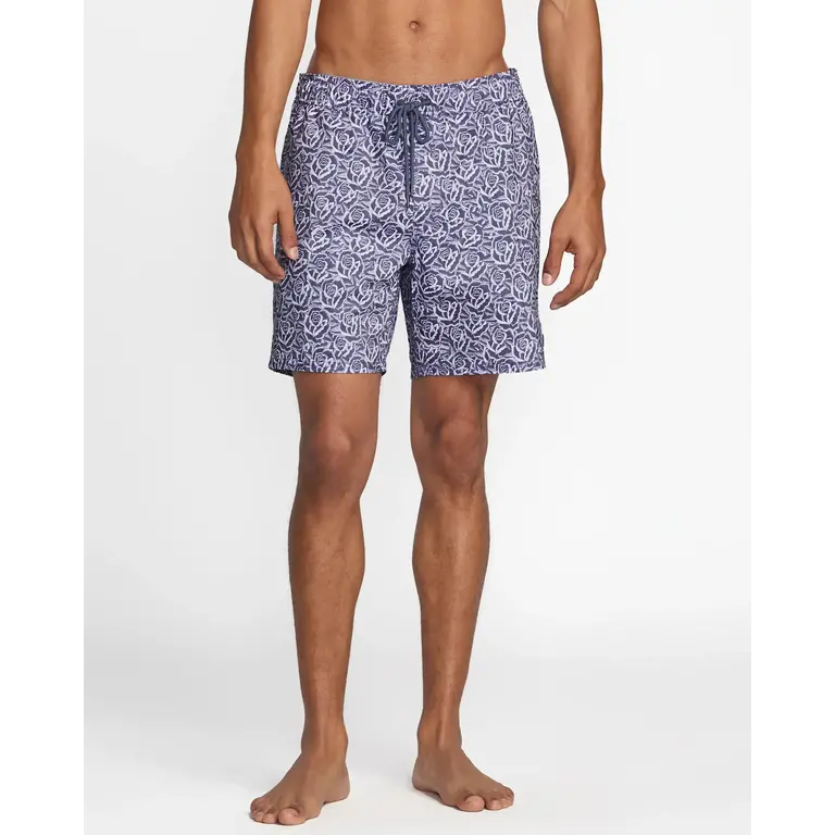 RVCA RVCA - Barba Roses Elastic 17 Light Blue