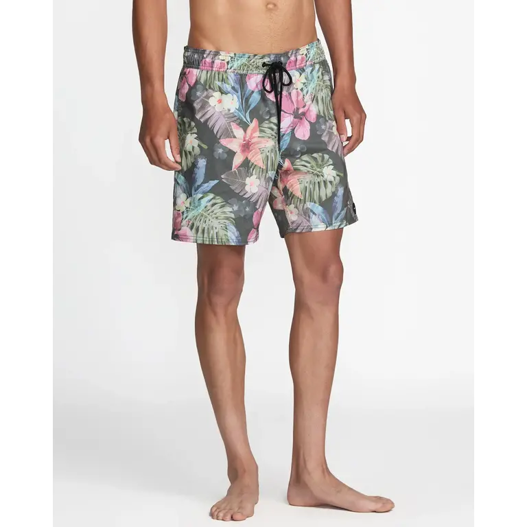 RVCA RVCA - Barnes Elastic Short 17 Black Multi
