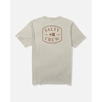 Salty Crew Salty Crew - Capitals SS Tee Bone