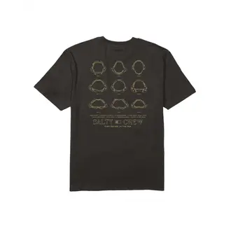 Salty Crew Salty Crew - Jawbone Classic SS Tee Black