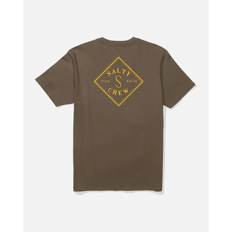 Salty Crew Salty Crew - Tippet SS Tee Teak