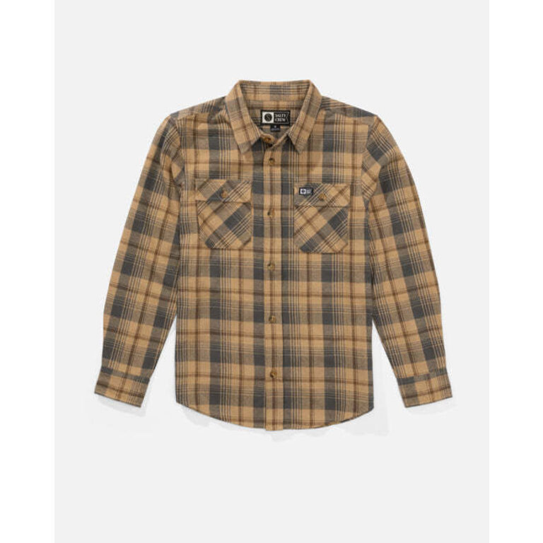 Salty Crew Salty Crew - Daybreak Flannel Khaki