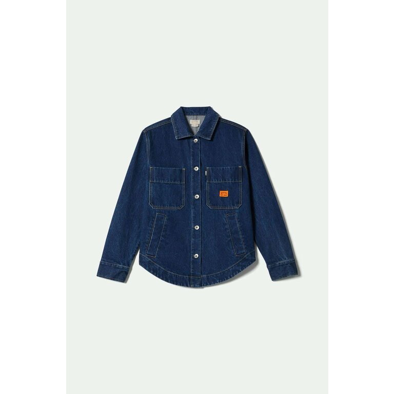 Brixton Brixton - Durham Shirt Jacket Rinse Denim