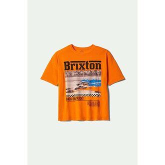 Brixton Brixton-Back On Track Oversized Boyfriend Tee