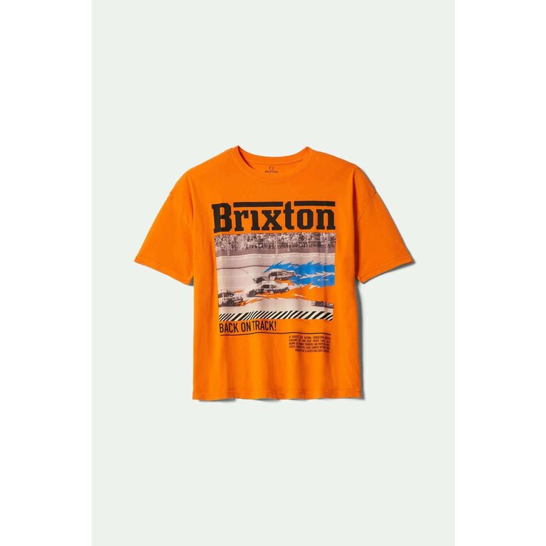 Brixton Brixton-Back On Track Oversized Boyfriend Tee