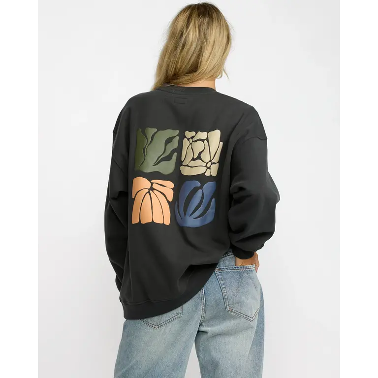 RVCA RVCA - Baggie Boyfriend Crew Pirate Black