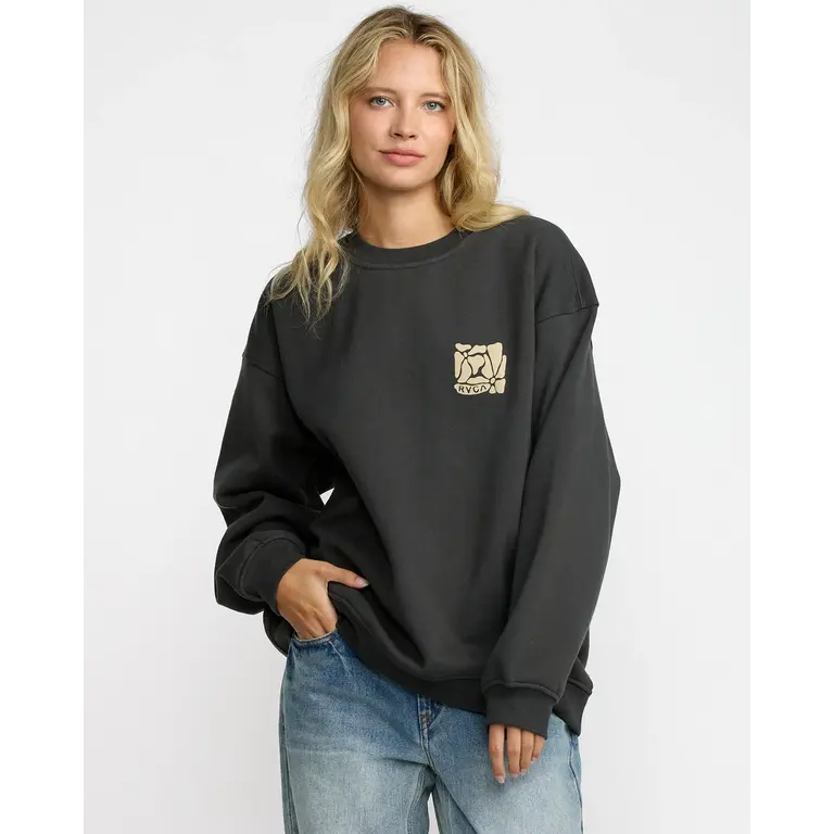 RVCA RVCA - Baggie Boyfriend Crew Pirate Black