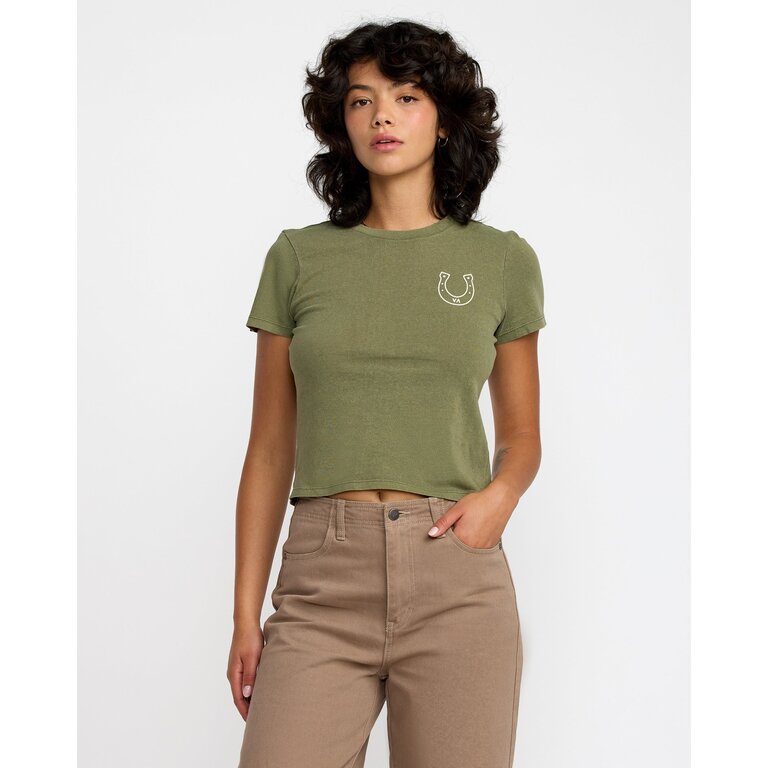 RVCA RVCA - 411 Tee Cypress Green