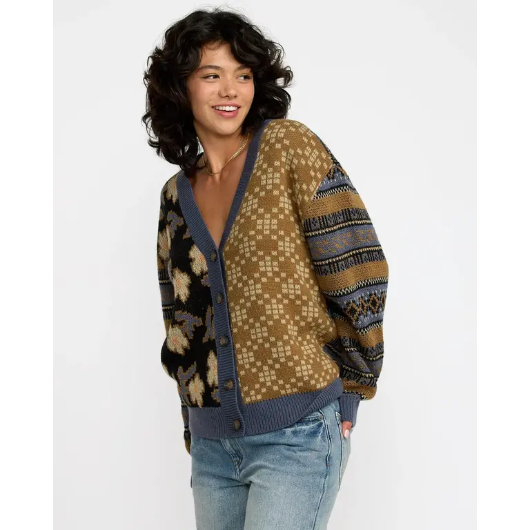 RVCA RVCA - Lumen Cardigan Women's Stone Blue