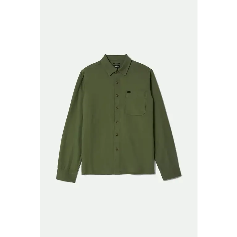Brixton Brixton - Hastings Lightweight Flannel Wild Green