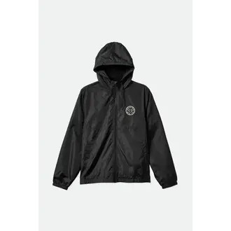 Brixton Brixton - Claxton Crest LW Zip Hood Jacket Black