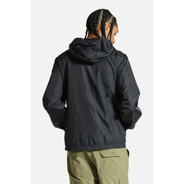 Brixton Brixton - Claxton Crest LW Zip Hood Jacket Black