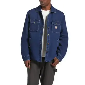 Brixton Brixton - Durham Lined Jacket Wash Denim
