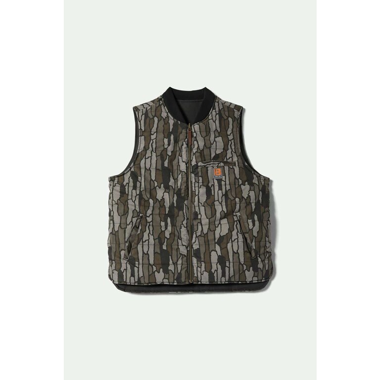 Brixton Brixton - Builders Abraham Rev Vest  Bark Camo