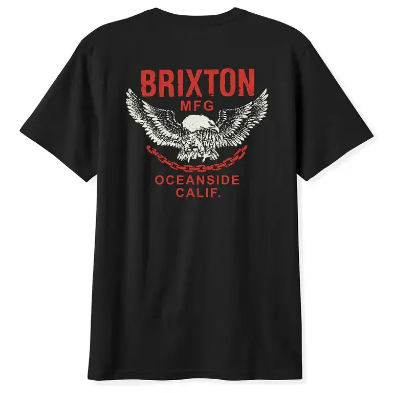 Brixton Brixton - Waller S/S SIT Black Worn Wash