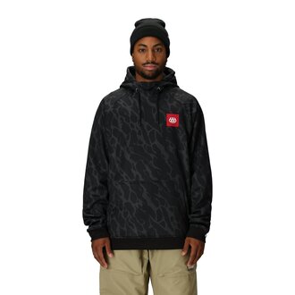 686 686 - Bonded Fleece Hoody Black Fracture Print