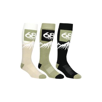 686 686 - Snow Caps Sock 3-Pack