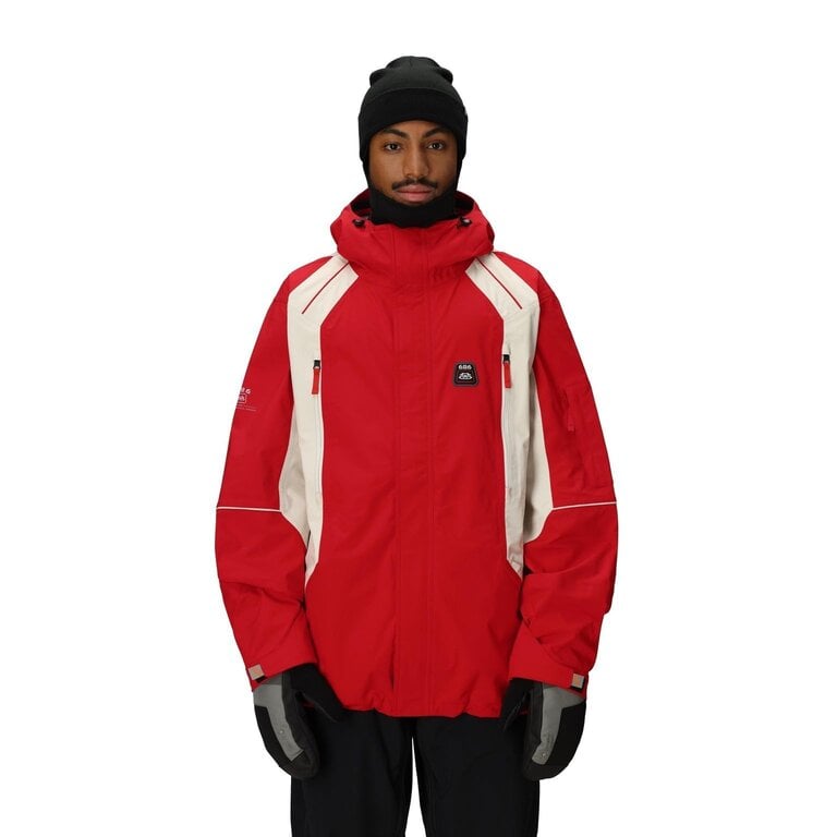 686 686 - 2002 X3 Jacket True Red Colorblock