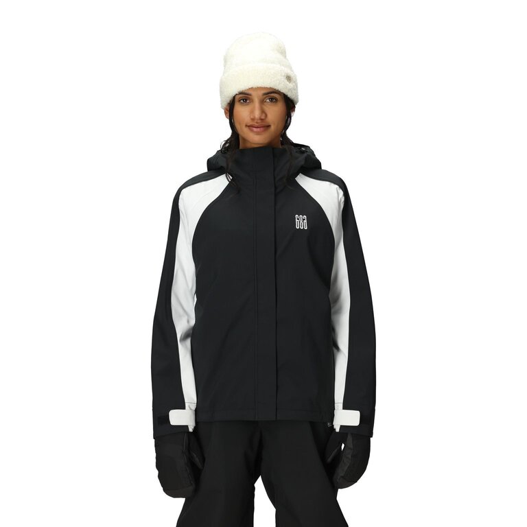 686 686 - Hologram Shell Jacket Black Colorblock 25