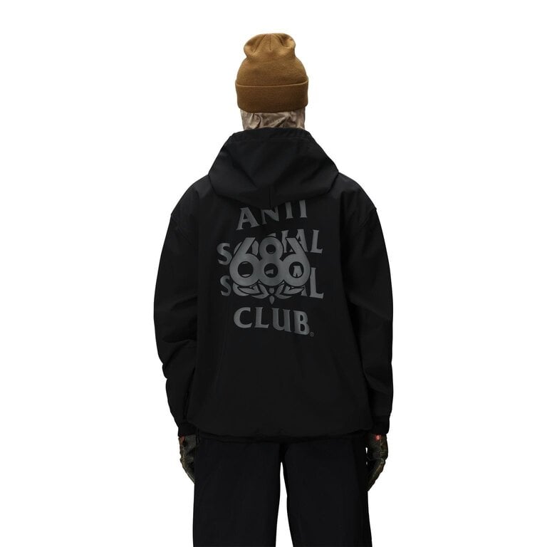 686 686 - Anti Social Social Club Waterproof F1 Hoody