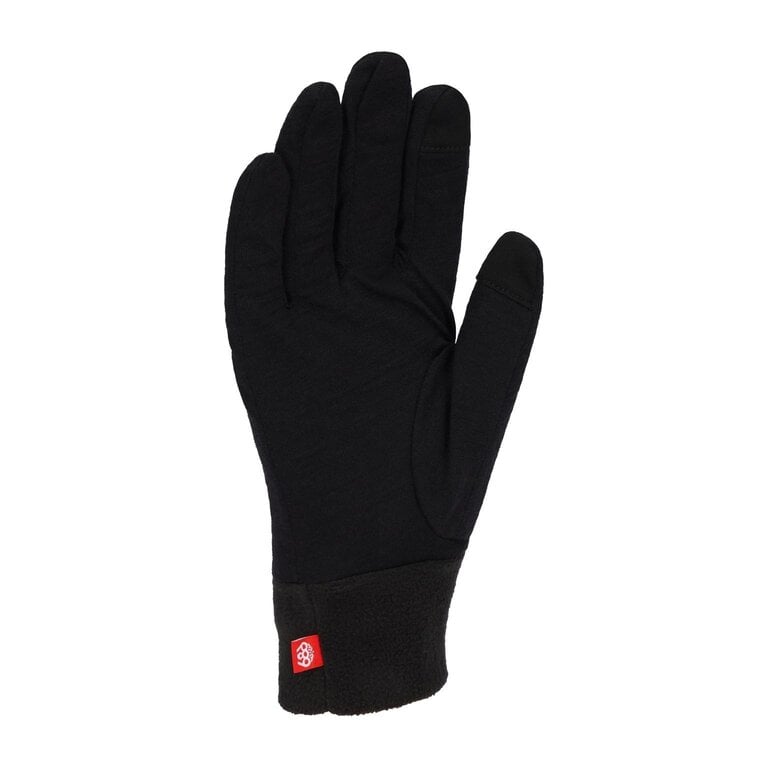 686 686 - Mens Merino Glove Liner Black