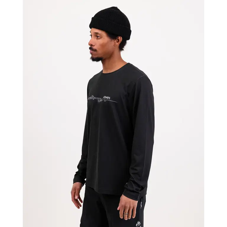 Jones Jones - Rec Tech Ls Tee Black