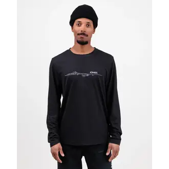 Jones Jones - Rec Tech Ls Tee Black