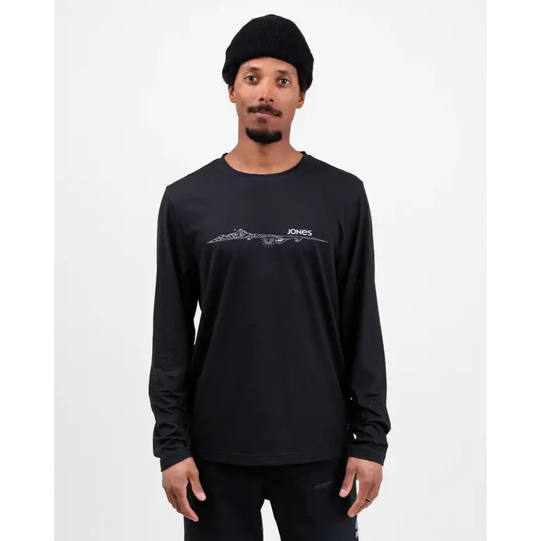 Jones Jones - Rec Tech Ls Tee Black