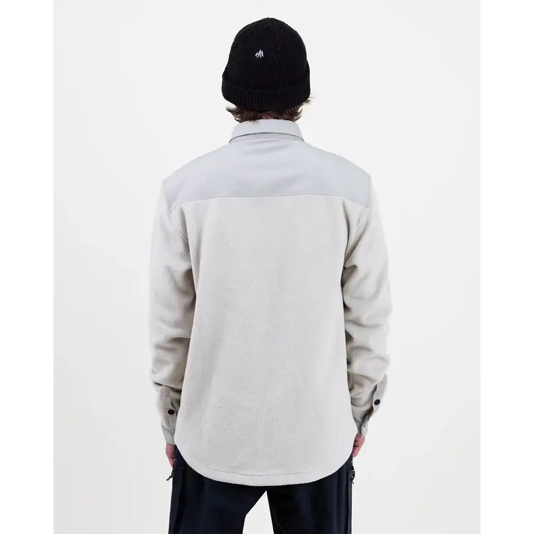 Jones Jones - December Recycled Fleece Smoke Grey