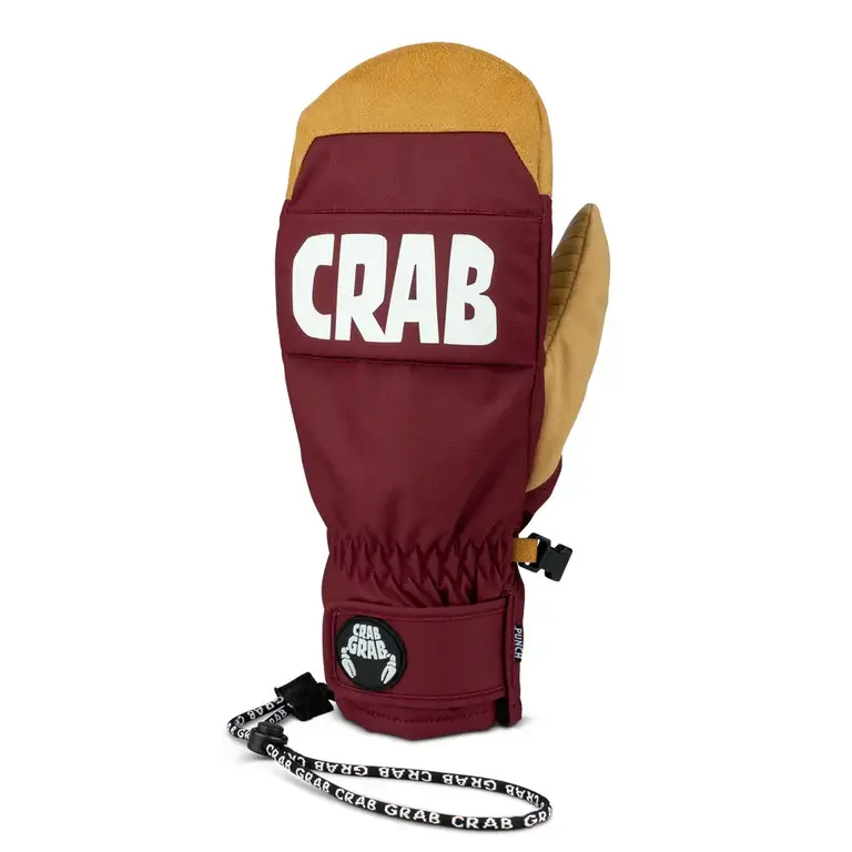 Crab Grab - Punch Mitt  Maroon
