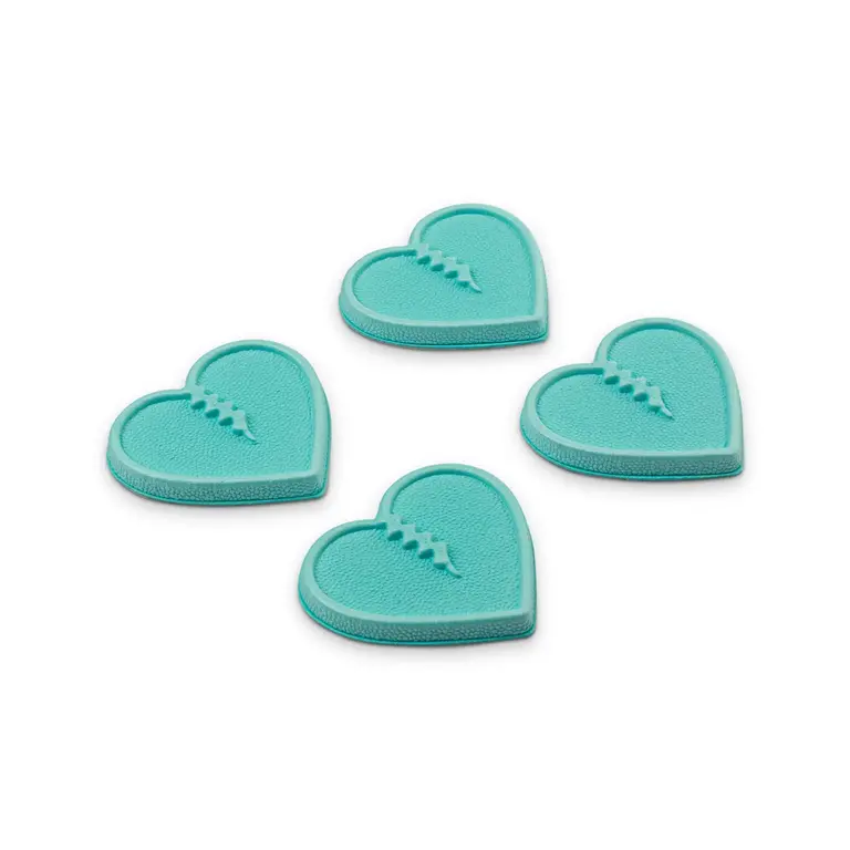 Crab Grab - Mini Hearts Baby Blue