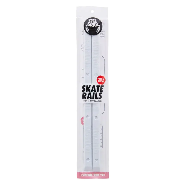 Crab Grab - Skate Rails White